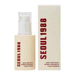 SEOUL 1988 Retinal Serum 2% + Black Ginseng, Bakuchiol, Vitamin C & Peptides - Foto 1 di 6