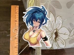 King of Fighters Anime Kof Leona Heidern Custom Sticker sexy cute ecchi decal 1 - Picture 1 of 3