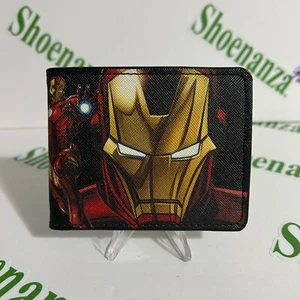 Buckle-Down Bi-Fold Wallet Marvel Iron Man Avengers Comics 5 Card Slots Billfold - Picture 1 of 6
