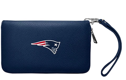 NFL Zip Organizer Wallet Pebble - New England Patriots Cover