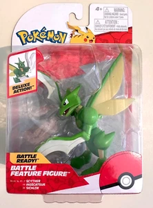 NIB Jazwares Pokemon Battle Scyther 4 1/2" Deluxe Action Figure Toy - Picture 1 of 1