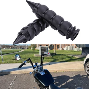 1'' Motorcycle Handlebar Hand Grips Fit For Harley Sportster Dyna 883 1200 48 72 - Picture 1 of 14