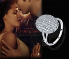NEW Twilight Bella Edward Engagement Wedding Ring 925 Sterling Silver Ring 