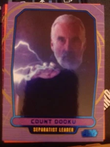 Star Wars 2012 Galactic Files 1 #36 Cuenta Dooku Azul Paralelo #d 165/350 Como Nuevo - Imagen 1 de 1