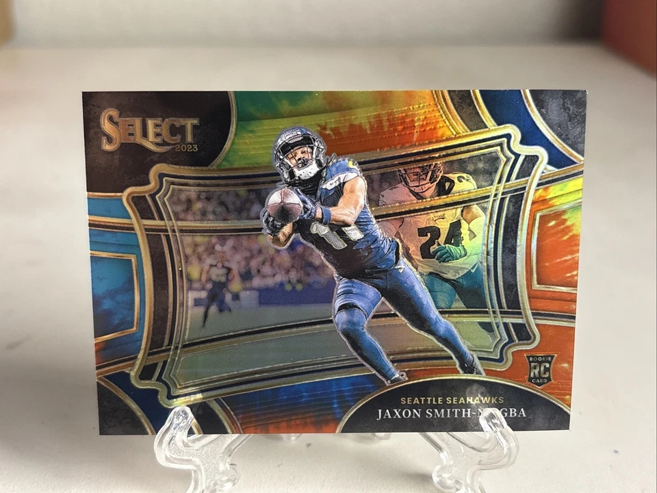 Jaxon Smith-Njigba 2023 Panini Select RC Tie Dye 11/25 Field Level -Rookie - Image 1 of 4