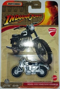 Mattel Matchbox Indiana Jones Themed Ducati Scrambler 6/100 - Picture 1 of 2