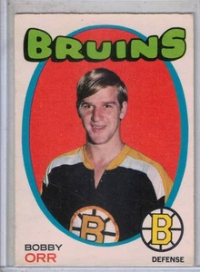 1971-72 OPC O-Pee-Chee hockey Bobby Orr original trading card #100 NM BRUINS - Bild 1 von 2
