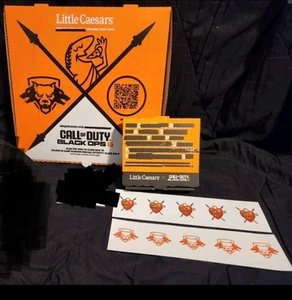 Little Caesars Call Of Duty Black Ops , Pizza Box, Crazy Puff Box, - Zdjęcie 1 z 3