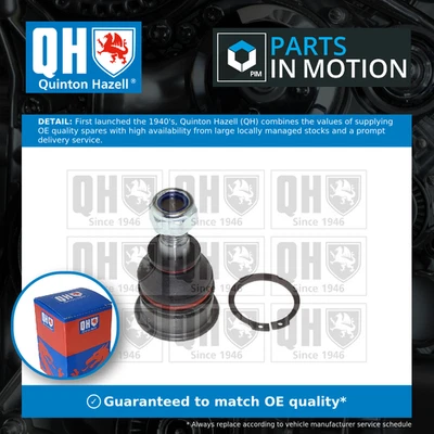 Junta esférica compatível com Nissan ALMERA N16 1.8 dianteira 00 a 06 QG18DE suspensão QH nova - Imagem 1 de 4