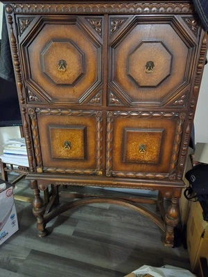 Antique Cabinets Vintage - Image 1 of 4