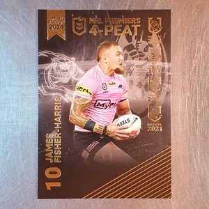 2024 NRL Premiers 4-Peat Limited Edition Card #P11 James Fisher-Harris - Picture 1 of 2