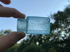 Botella soplada de ungüento magnético A. Trask Buffalo NY Quack Medicine - Imagen 1 de 17