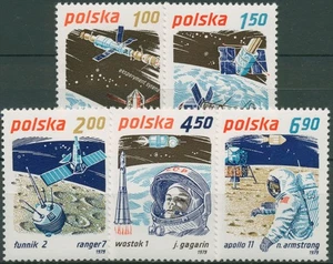 Polen 1979 Weltraumforschung 2659/63 postfrisch - Picture 1 of 1