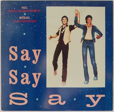 Paul McCartney Michael Jackson ~ SAY SAY SAY ~ 1983 Rare 12" Single PROMO EX/NM - Image 1 of 4