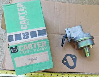 NEW CARTER FUEL PUMP FOR 1967-74 CHEVY CAMARO NOVA BUICK SPECIAL SKYLARK MORE - Image 1 of 3