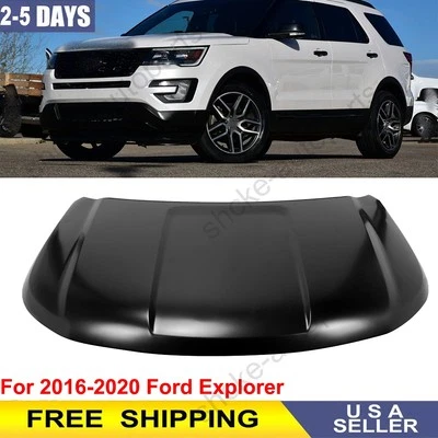 New Hood Panel For 2016 2017 2018 2019 2020 Ford Explorer FB5Z16612A FO1230315 - Изображение 1 из 4