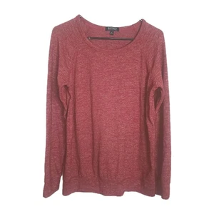 Buffalo By David Bitton Women's Shirt Medium Heather Red Stretch Slouchy Comfy - Picture 1 of 10