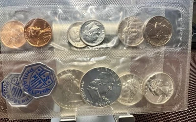 1957 and 1960  United States Mint Proof Sets (2) two sets - Image 1 of 3