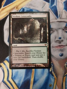Catacumbas Verdant Magic The Gathering Zendikar Tierra Rara Ligera a Moderadamente Jugada x1 - Imagen 1 de 4