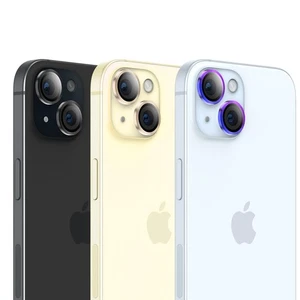 2-piece Set of IPhone 15 6.1-inch/15 Plus 6.7-inch Hawkeye Lens Tempered Film - Picture 1 of 50