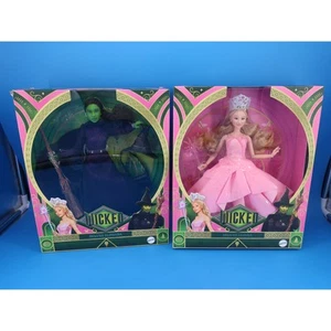 Mattel Wicked Movie Deluxe Glinda und Elephaba Puppe 2 Set zurückgerufen Druckfehler URL - Bild 1 von 15