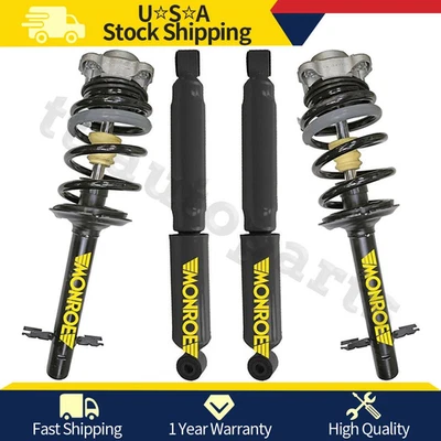 Monroe Front Complete Struts Rear Shocks Absorber Fits 2014 Ram ProMaster 1500 - Image 1 of 4