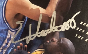 Eric Montross Signed Apr 1993 Basketball SI Sports Illustrated Magazine Celtics - Picture 1 of 6