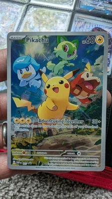 Pikachu 027 Sv: Scarlet & Violet Promo Cards Holo - Image 1 of 2