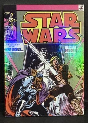 2024 Masterwork Star Wars #MC-20 Star Wars #71 May 1983 Comic Cover Foil /299 - Image 1 of 4