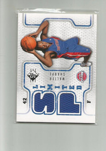 2008-09 SP AUTHENTIC LIMITED MEMORABILIA #SPLWS WALTER SHARPE