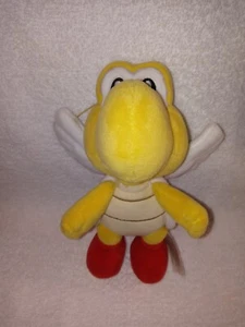 Red Koopa Troopa Super Mario Bros Flying Turtle Plush Stuffed Animal Doll 7 Inch - Picture 1 of 9