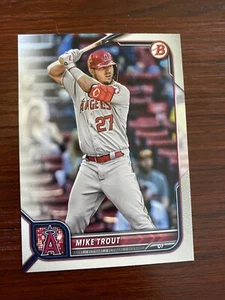 2022 Bowman Mike Trout #32 Los Angeles Angels - Picture 1 of 1