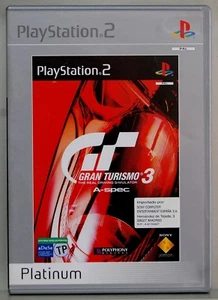 GRAN TURISMO 3 A-SPEC - PLATINUM - PLAYSTATION 2 - PAL ESPAÑA  - Picture 1 of 3