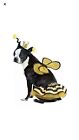 NEW Bootique Bee Royalty Pet Costume OUTFIT CLOTHING SZ Medium