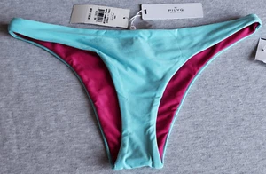 Verträumtes blaues wendbares Basic Teeny Unterteil neu mit Etikett Pilq Gr. M - Bild 1 von 9