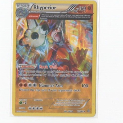 Pokemon Rhyperior -  77/160 XY Primal Clash
