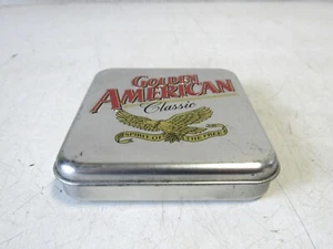 BOX SIGARETTE SCATOLA LATTA GOLDEN AMERICAN CLASSIC - VINTAGE DA COLLEZIONE - Imagen 1 de 6