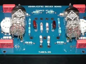 Dynaco ST-70 6GH8 Stofftier Treiberplatine + Telefunken ECF82 passendes Paar Neu im Karton - Bild 1 von 11