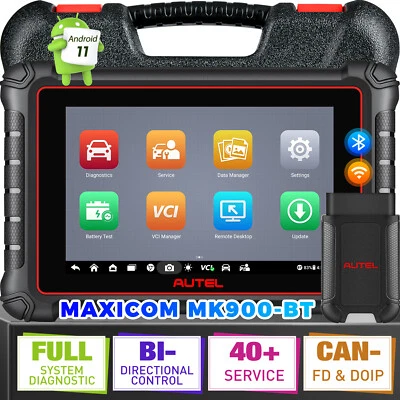 Autel MaxiCOM MK900BT Diagnosegerät Auto (2025) 40+ Diensten All System Diagnose - Bild 1 von 4