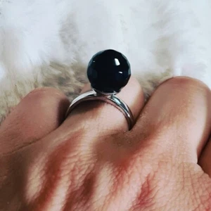 Anello in argento 925 e Onice - Foto 1 di 1