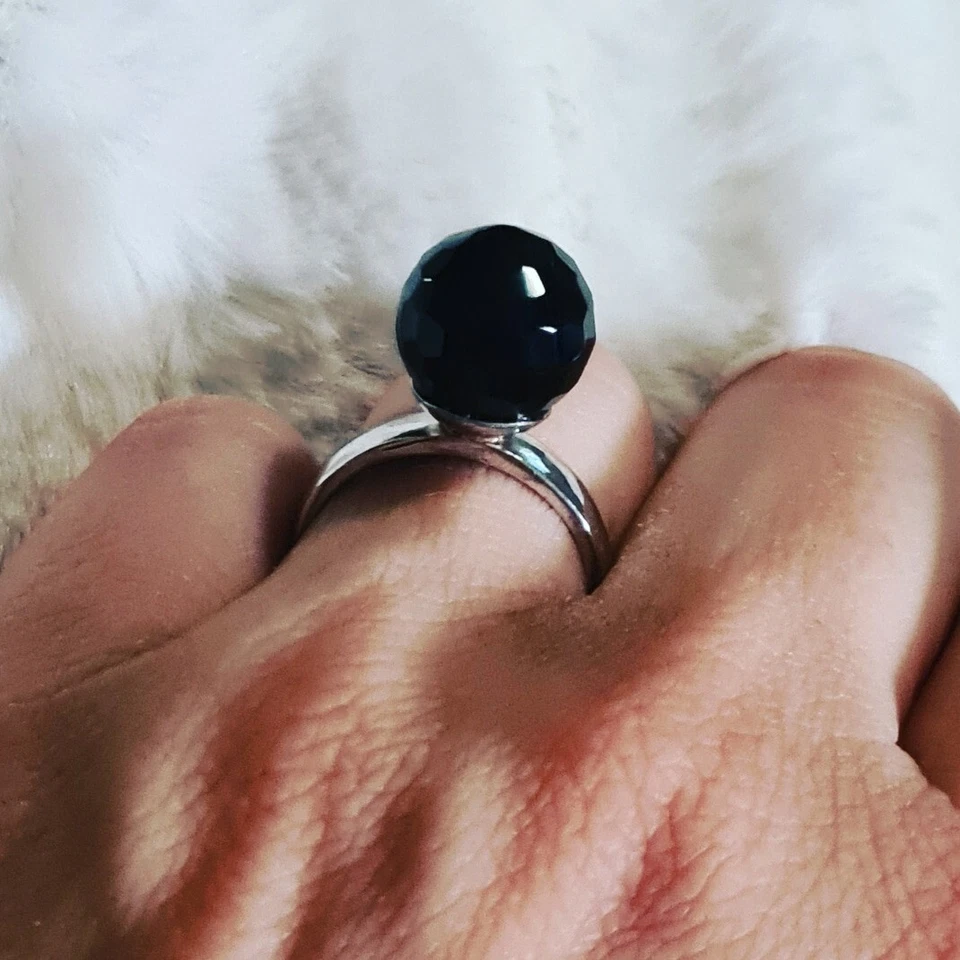 Anello in argento 925 e Onice - Immagine 1 di 1