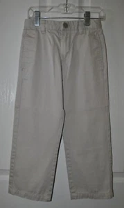 Cherokee Ultimate Khaki Boys Tan Adjustable Waist Pants Reinforced Knees Sz 5 - Picture 1 of 12