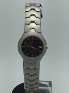Festina Ladies Black Dial Stainless Date 30M Registered Model Watch 6611/4 - Picture 1 of 6