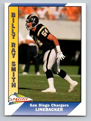 Billy Ray Smith 1991 Pacific #452 San Diego Chargers - Image 1 of 2