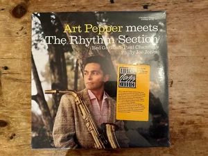 Art Pepper Meets The Rhythm Section 1st US OJC338 LP (S7532) New & Sealed! - Picture 1 of 5