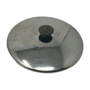 Stainless Steel Lid Only OD 9" ID 8 7/8" Skillet Saucepan Skillet Imperfect - Picture 1 of 12