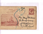 1908 1D Postal Card View  Gold Mine Charters Towers. Taxed Used To Holand