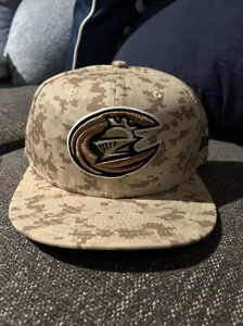 New Era MiLB CHARLOTTE KNIGHTS Baseball Military Camo THEME Hat 7 3/8 - Picture 1 of 9