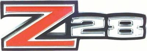 1970 - 1973 CAMARO Z28 REAR TRUNK / DECK LID - SPOILER EMBLEM "Z28" Z 28 - Picture 1 of 1