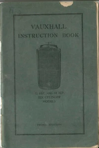 Vauxhall 12 & 14 HP 6 Cylinder 1933-34 Original Handbook Pub. No. TS 8/1 - Picture 1 of 1